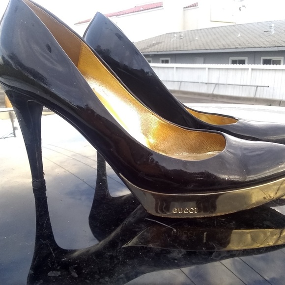 expensive gold heels